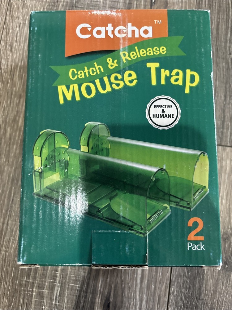 Catcha Mouse Trap - New 2 Pack