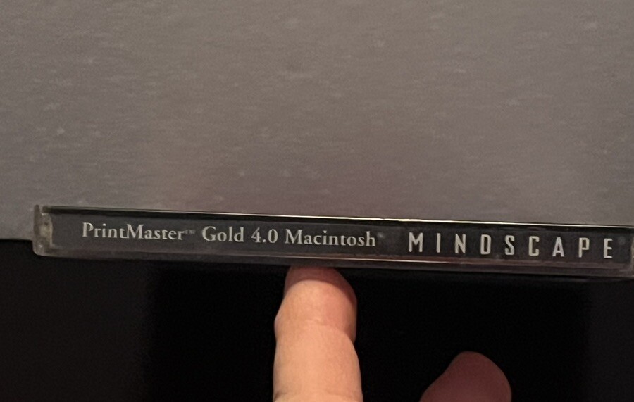 PrintMaster Gold Publishing Suite PC CD-ROM 1997 CD Macintosh Publishing Suite