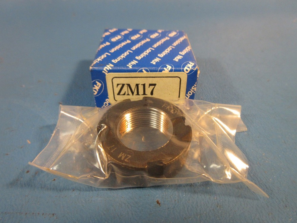FKD, ZM17 Precision Locking Nut, 1.0 Thread Size, Locknut