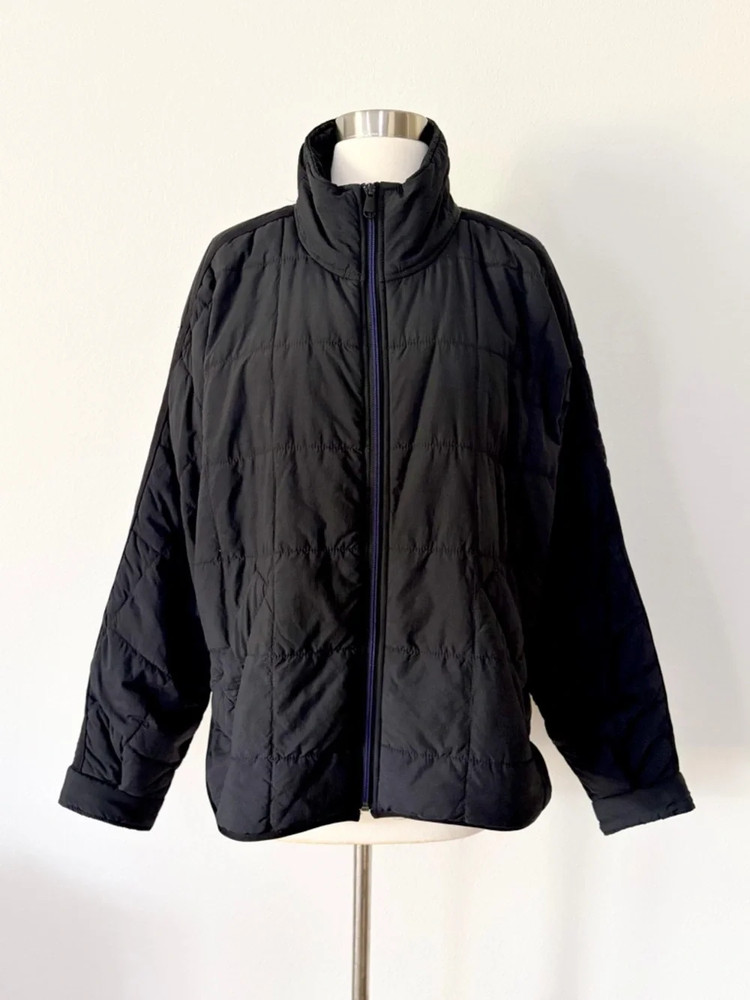 FP Movement by Free People Pippa Packable Puffer Jacket Black Medium M