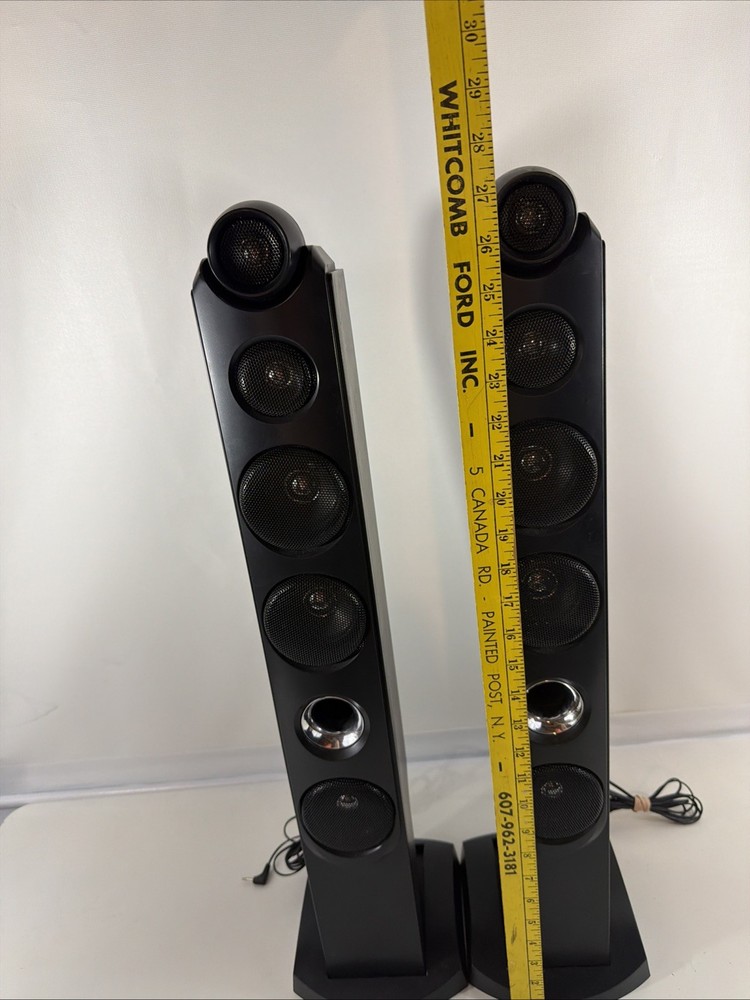The Singing Machine Karaoke Machine Tower Speakers - Tested & Working
