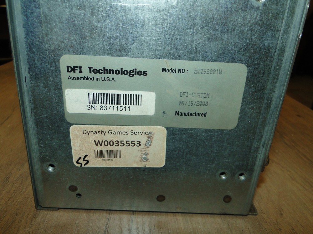DFI technologies 50062100w CPU UNIT W/ COMPONENTS INSIDE UNTESTED READ