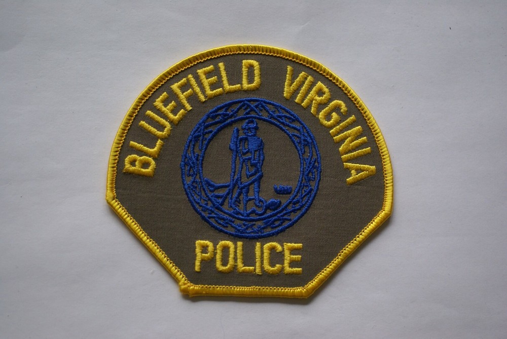 Obsolete Bluefield Police patch, Virginia