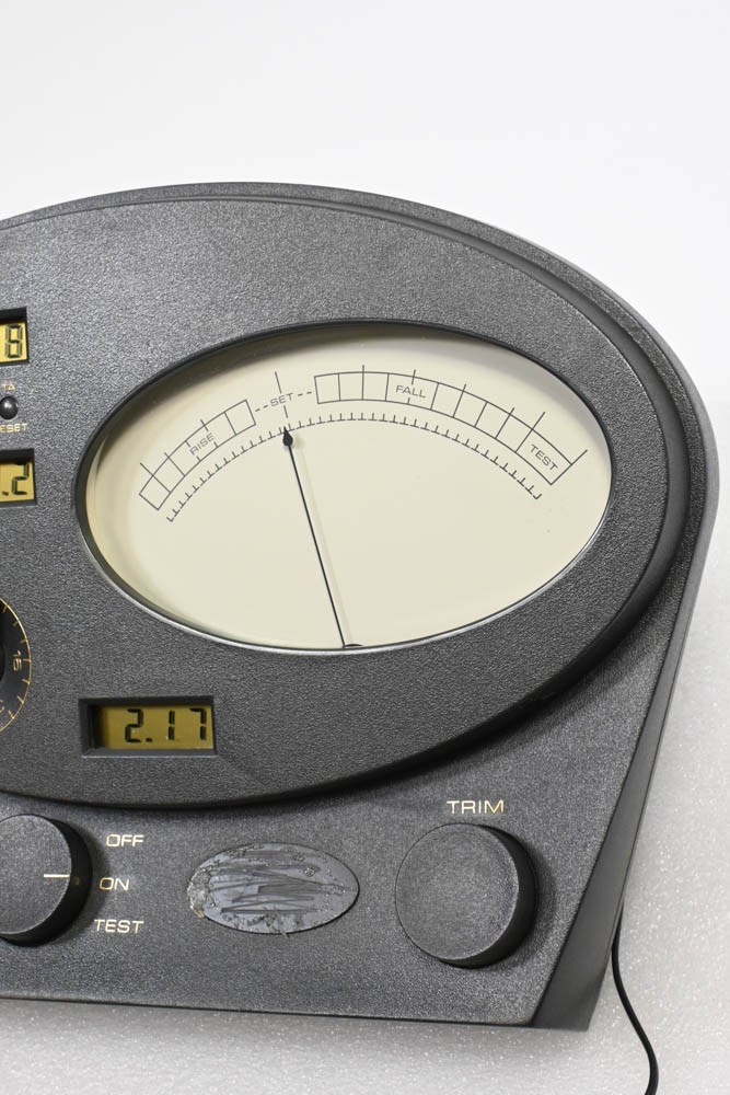 Scientology Mark Super VII Quantum E-Meter Hubbard Electrometer Dark Gray