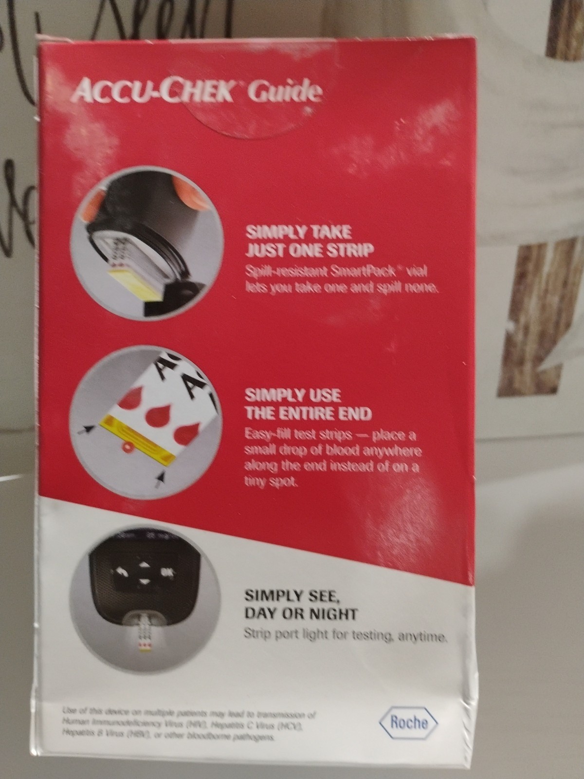 Accu-Chek Guide Blood Glucose Monitoring System Exp 08/04/26