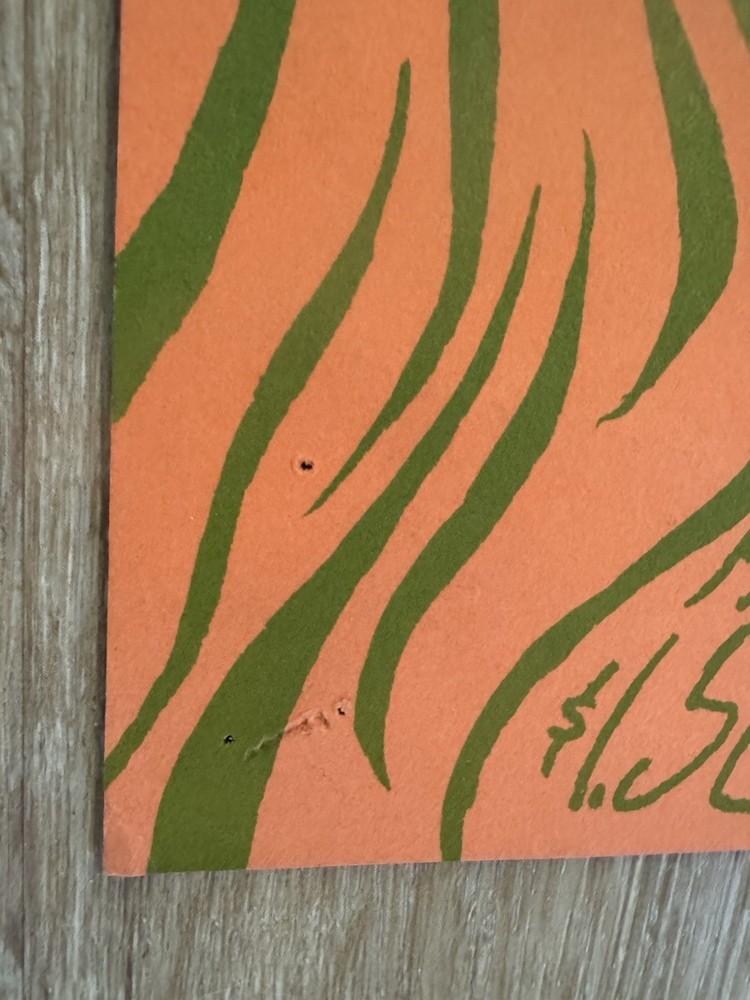 Learning Process at Intersection San Francisco Psychedelic Poster 1960s