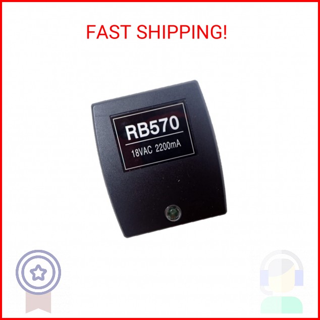 Mighty Mule Gate Opener Replacement Transformer (RB570) , Black