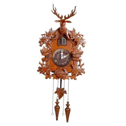 Large Handcrafted Wood Cuckoo Clock MX015-2