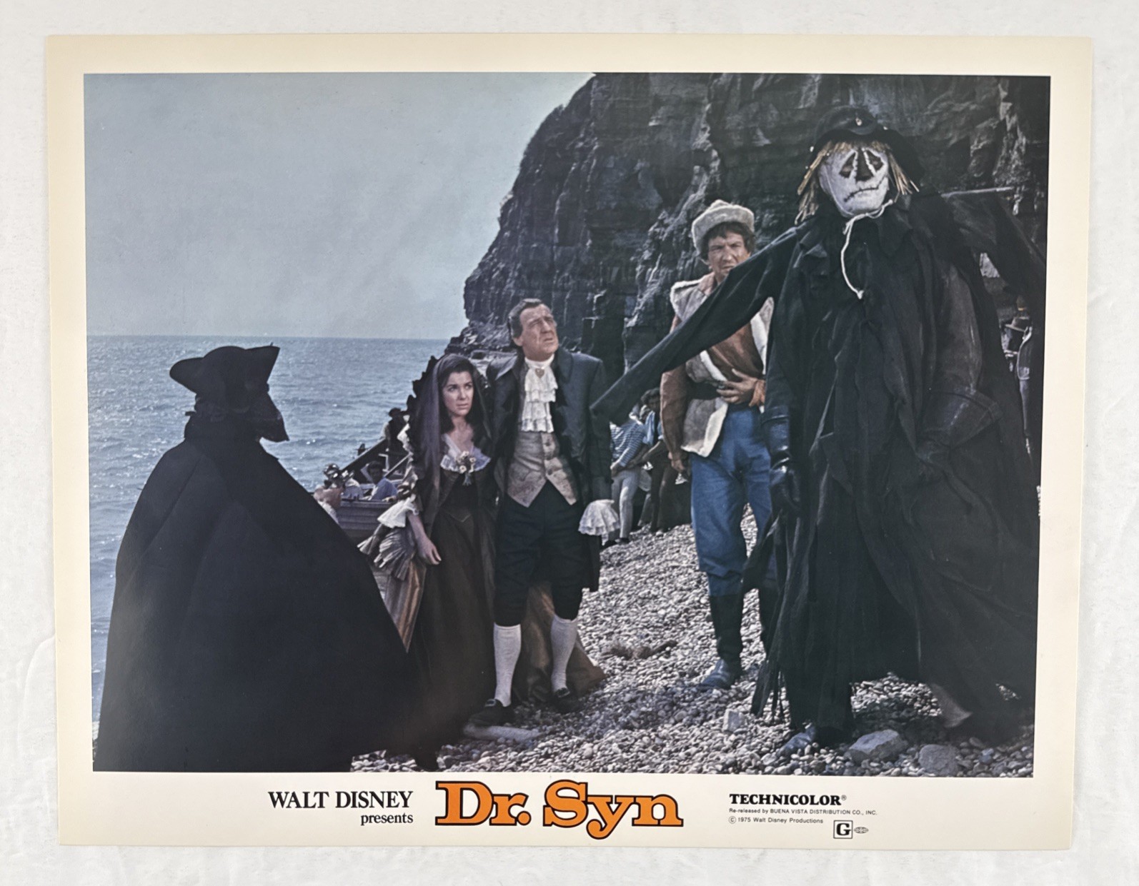 DR. SYN Set of 5 Lobby Cards (VeryFine+) 1975 Walt Disney Movie Posters 28417