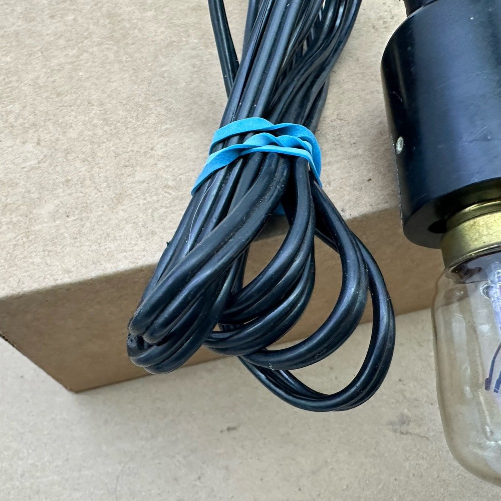 Vintage Working Microscope Lamp Light Bulb Illuminator Switch USA