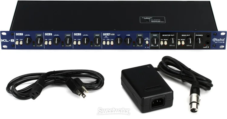 Radial KL-8 Rackmount Keyboard Mixer