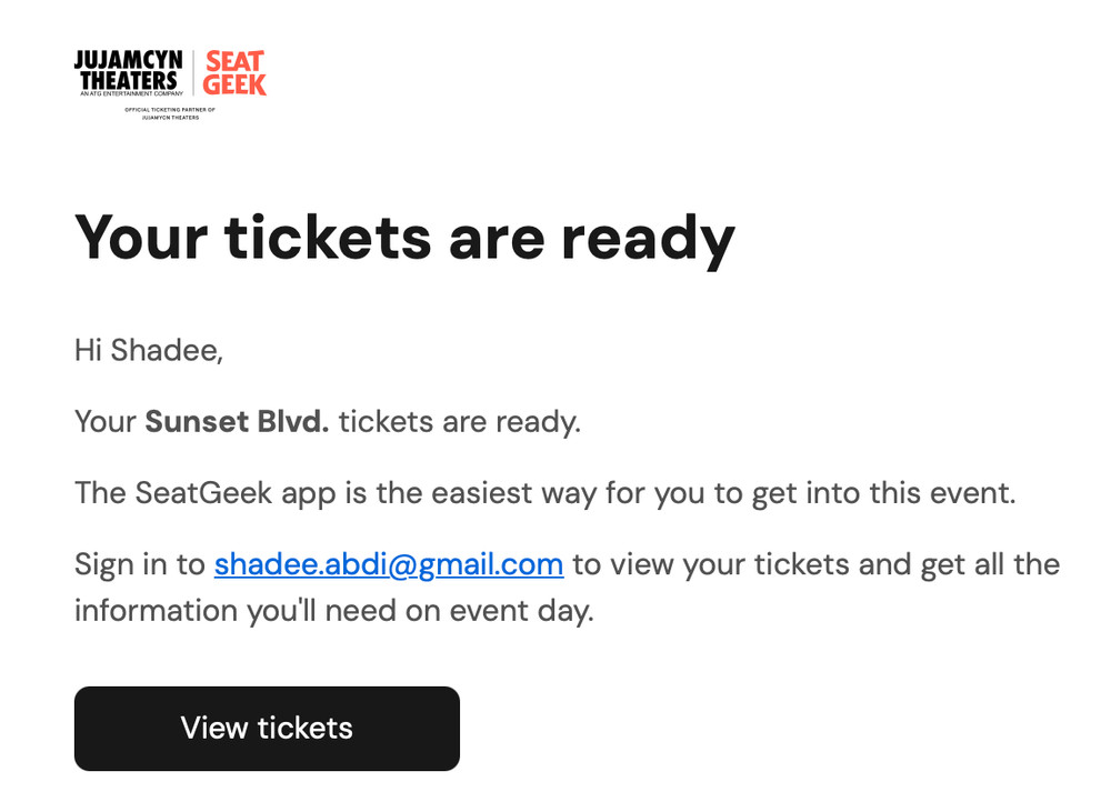 Sunset Blvd. on Broadway Tickets