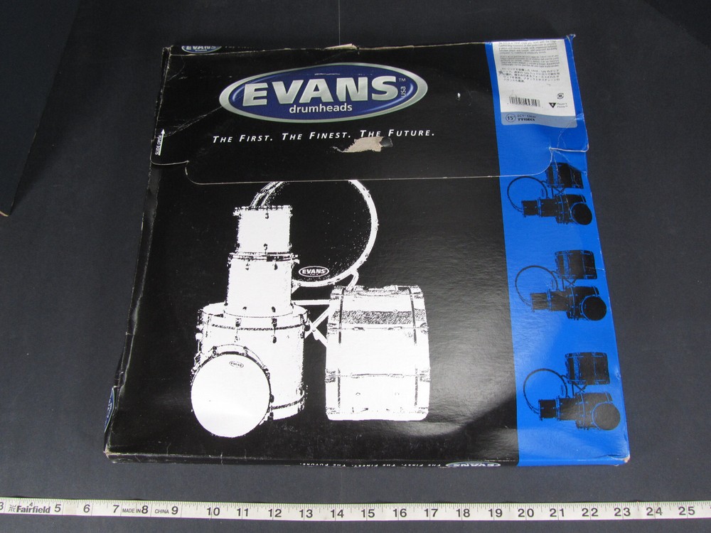 New Evans Drumhead Drum Head 15" EC1 Clear TT15EC1 Instrument Replacement Part