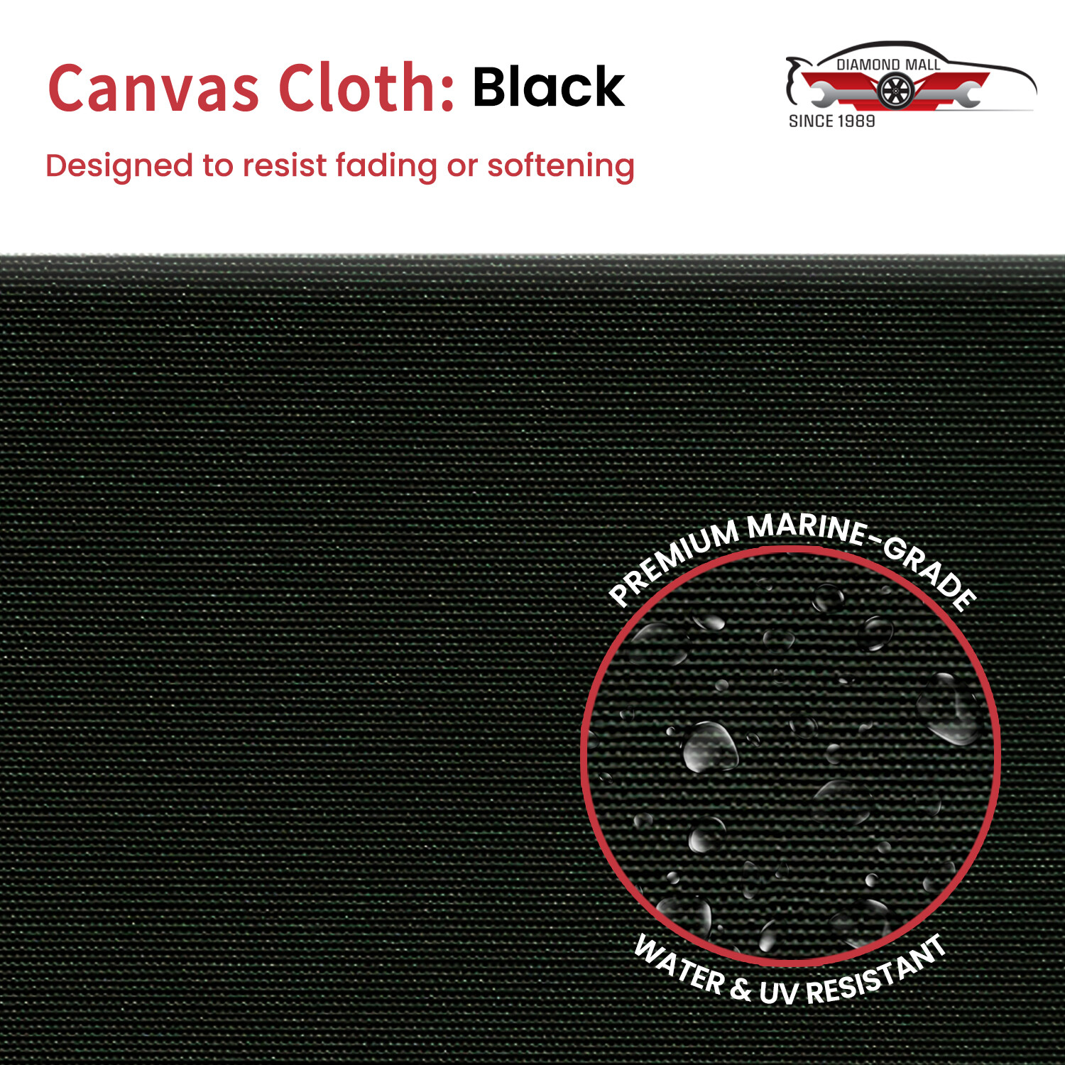 2005-14 Ford Mustang Convertible Soft Top w/ DOT Approved Heated Glass, BURGUNDY