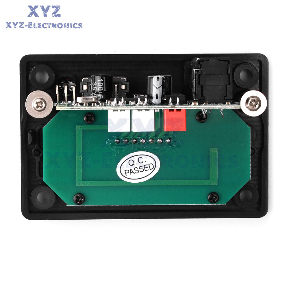 DC7-16V Bluetooth MP3 Decoder Board Car Audio Microphone USB FM Player Speaker