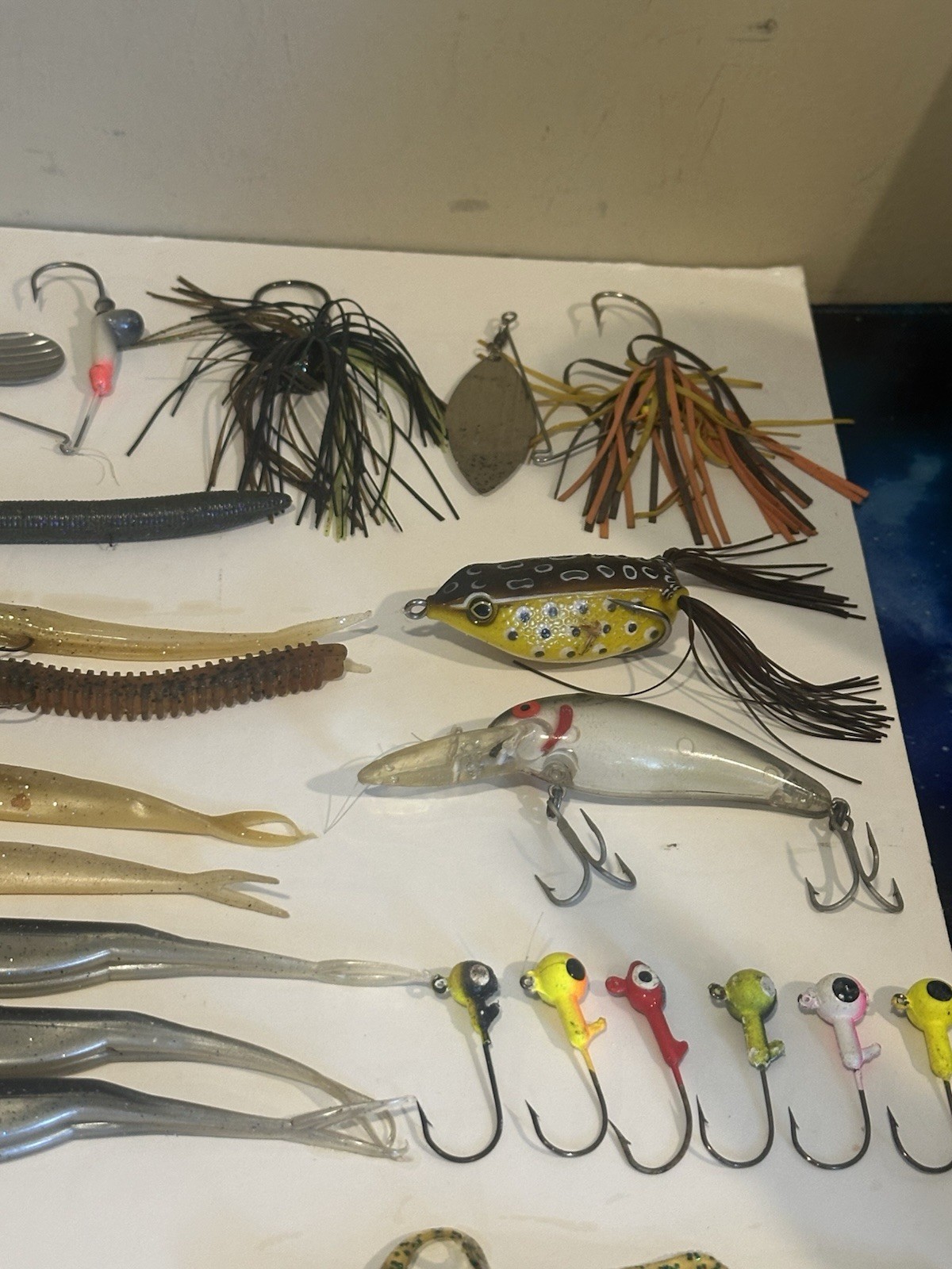 Fishing Lures, Tackle Box And Accessories Lot