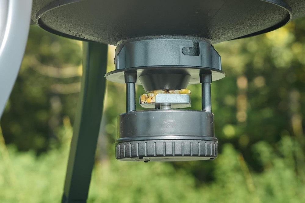 30-Gallon Deer Feeder Tripod - Quick-Lock Hopper System