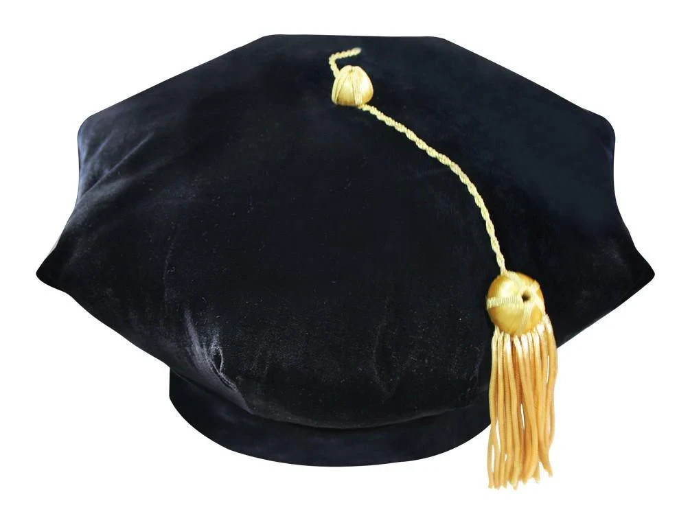 8 Sided Doctoral Tam - Academic Faculty Regalia