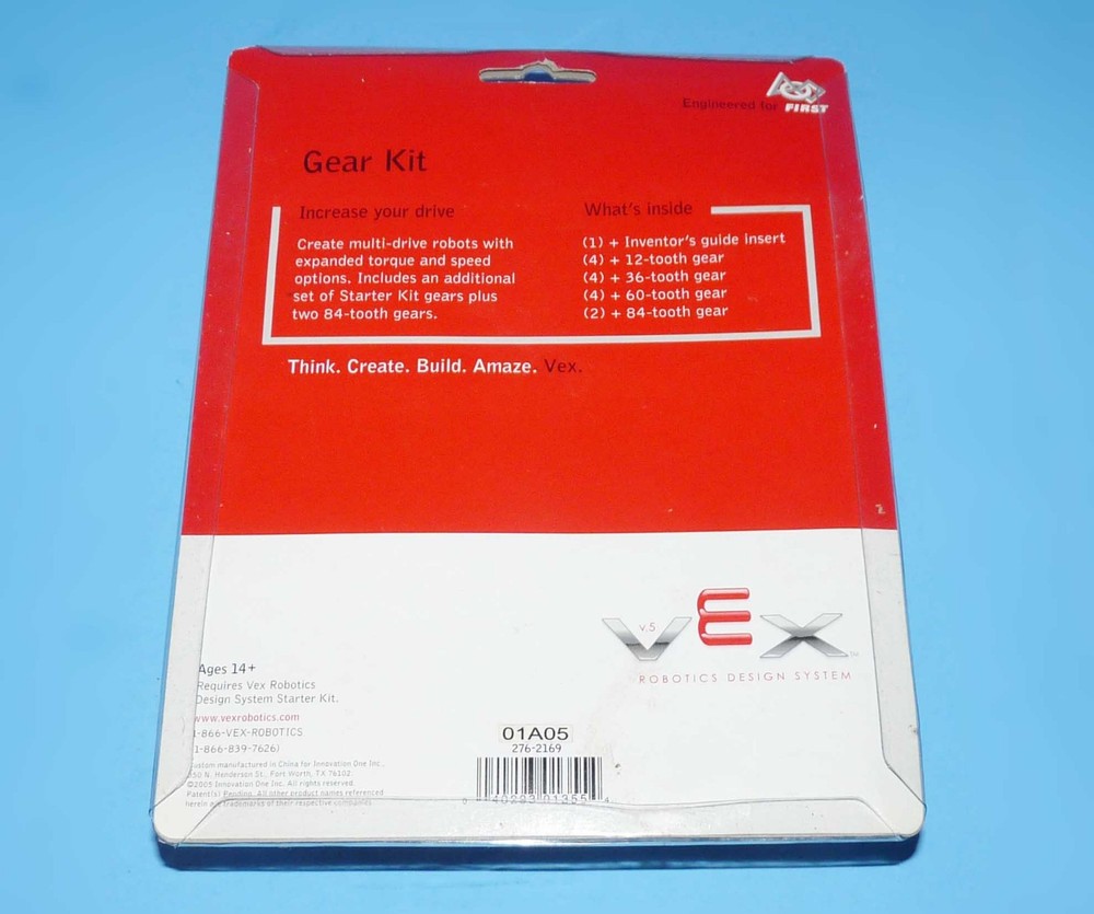 VEX Gear Kit 276-2169