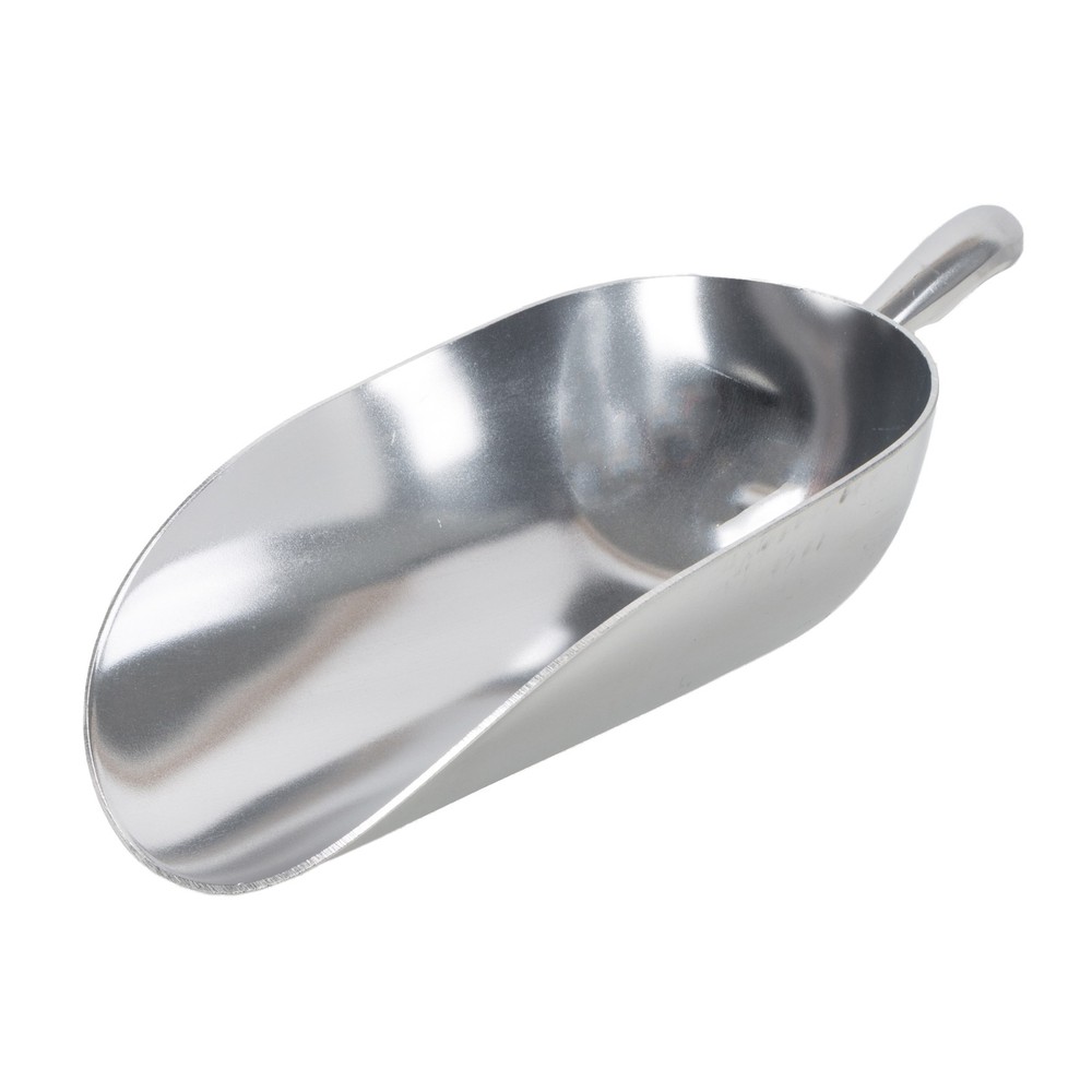 Crestware AS85 85 oz Aluminum Scoop