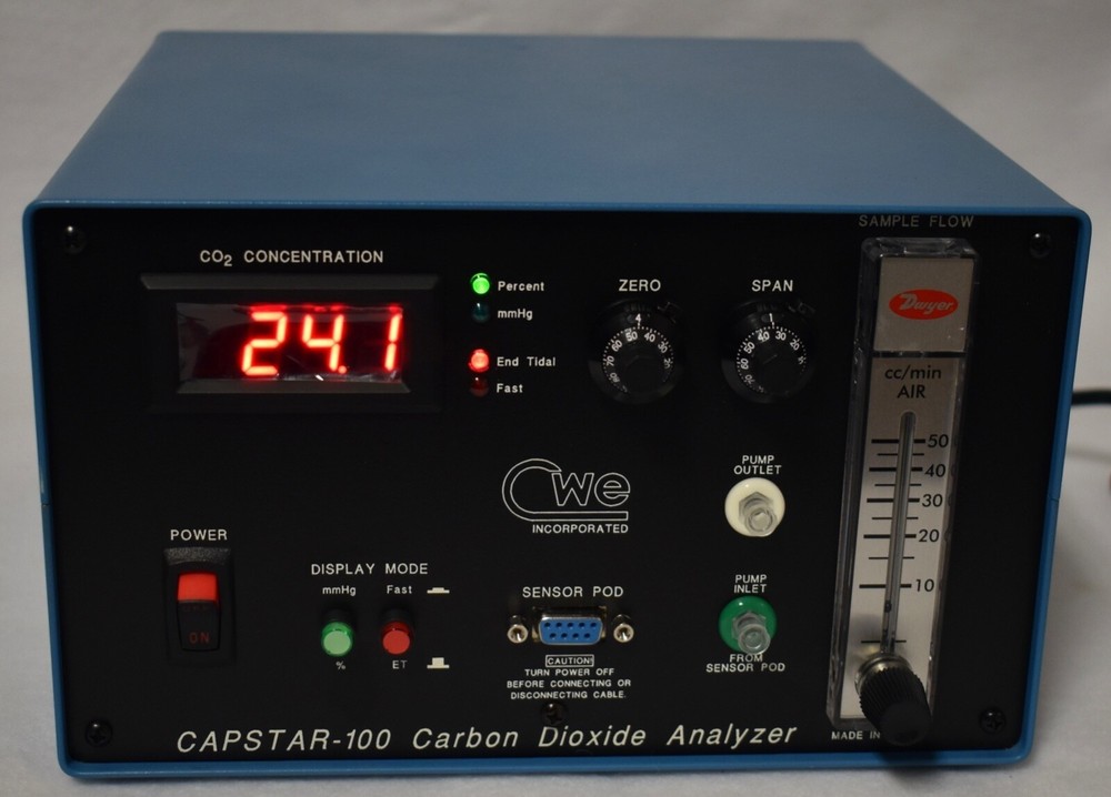 CWE Capstar-100 Carbon Dioxide Analyzer