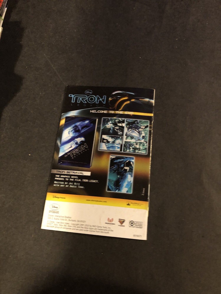 tron evolution xbox 360 Manual Only