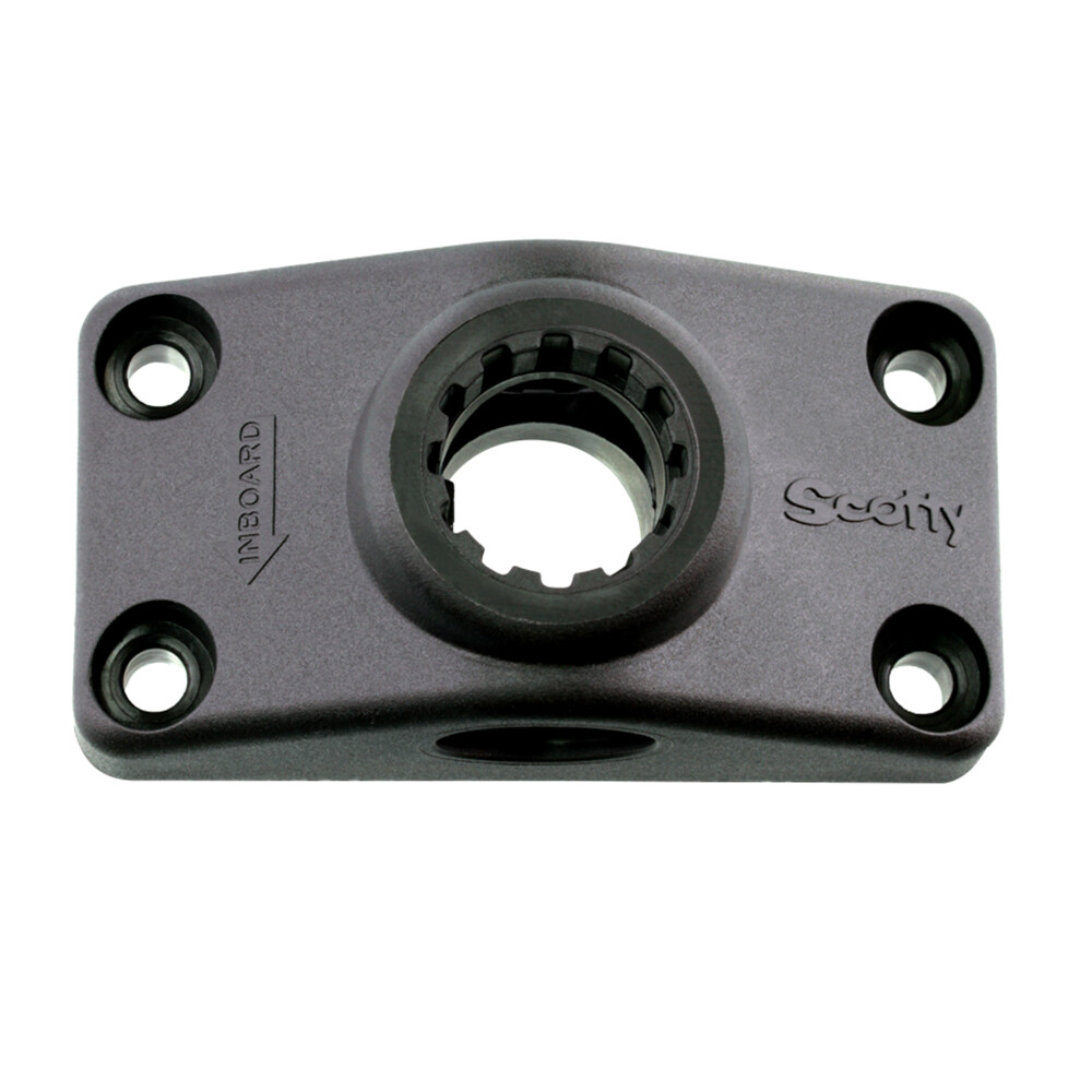 Scotty 241 Combination Side/Deck Post Mount Rod Holder Mounting Bracket Black