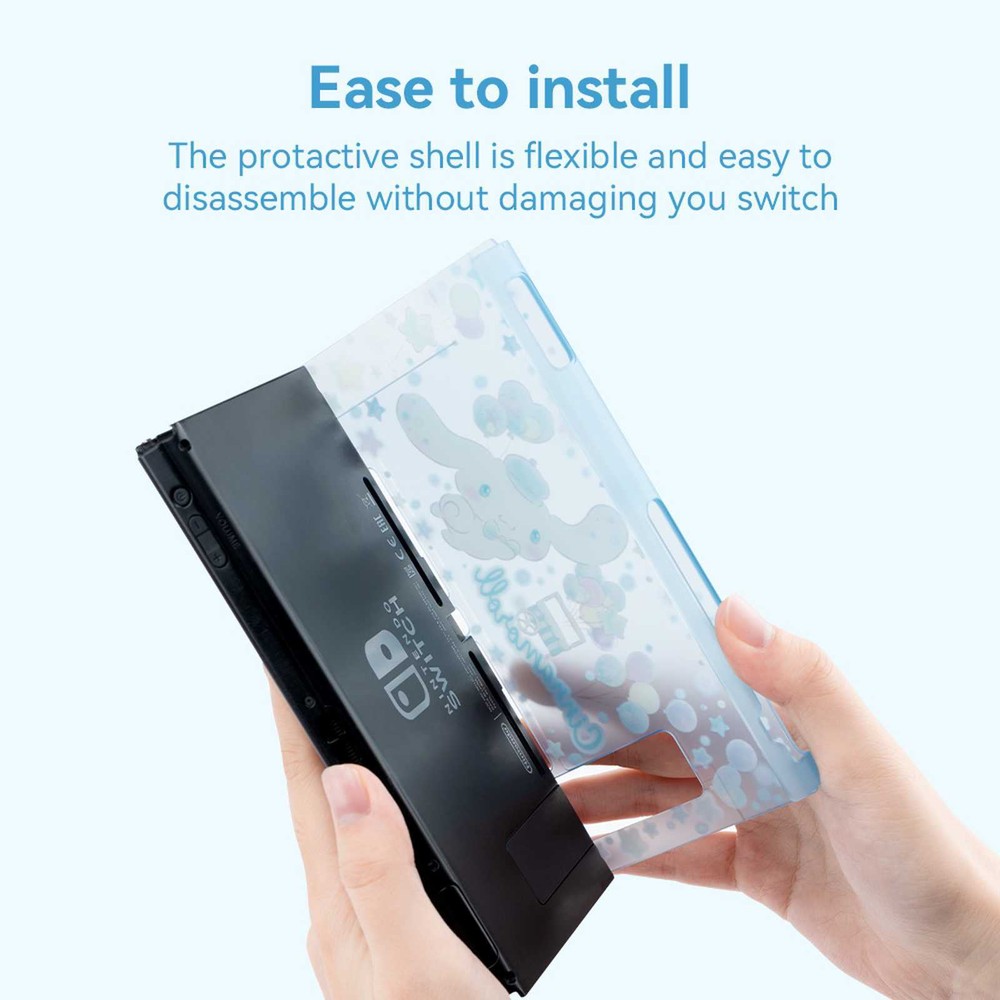 GeekShare Protective Case for Nintendo Switch Console & JoyCon Cover Cinnamoroll