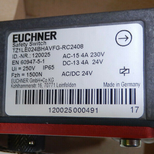 TZ1LE024BHAVFG-RC2408, EUCHNER