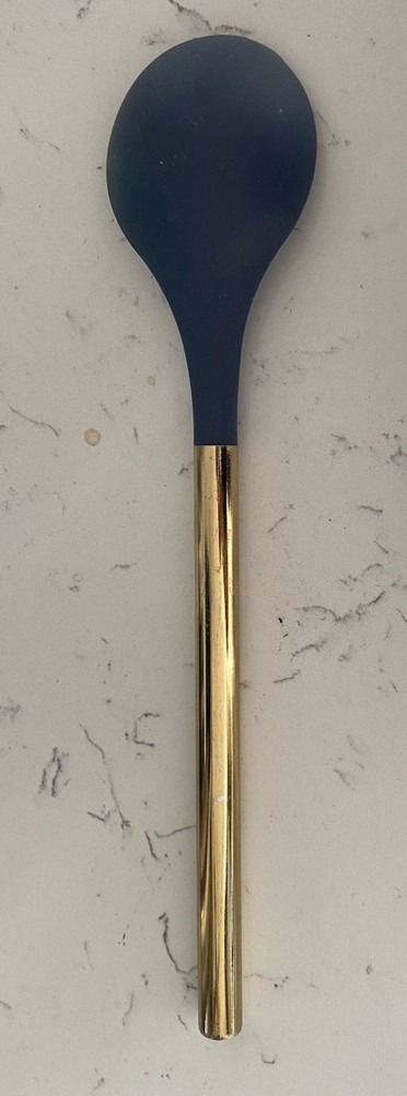 Cooking Spoon (blue and gold)