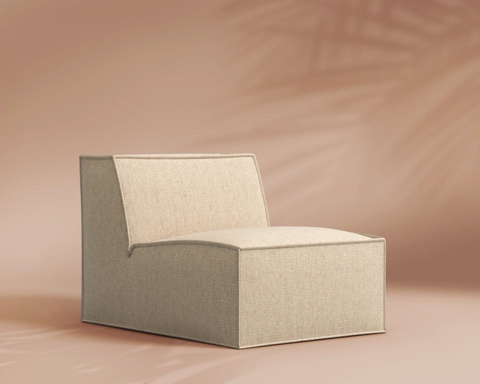M1 OUTDOOR ARMLESS SOFA SEAT
