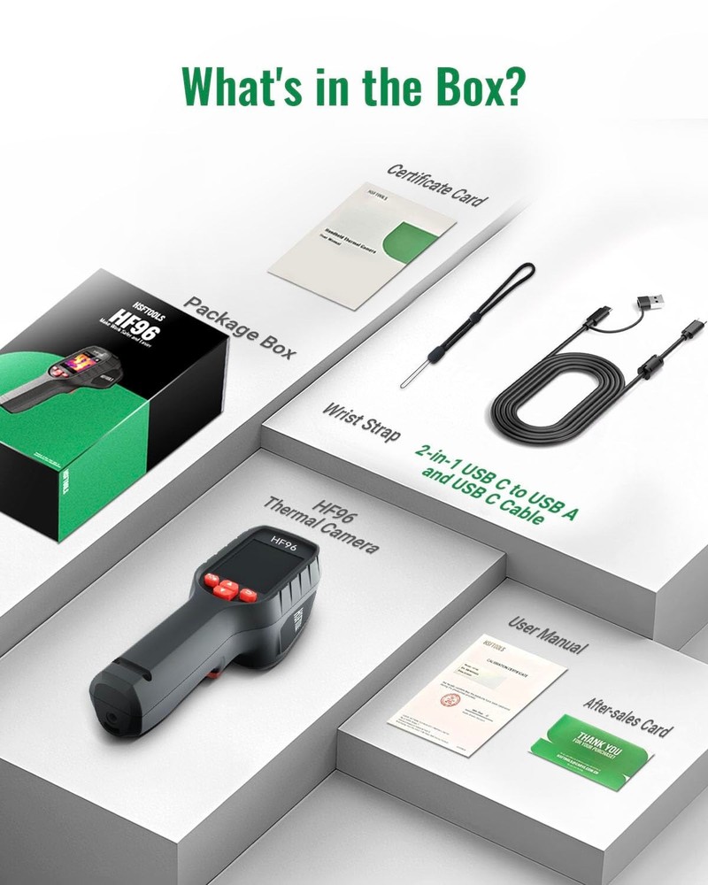 Thermal Camera with Laser Pointer, Intelligent Scene Detection, Super Resolut...