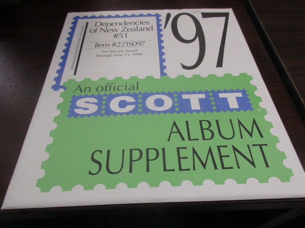 "SCOTT" Dependencies of New Zealand #51,  ALBUM  SUPPLEMENT  W/FREE SHIPPING!!