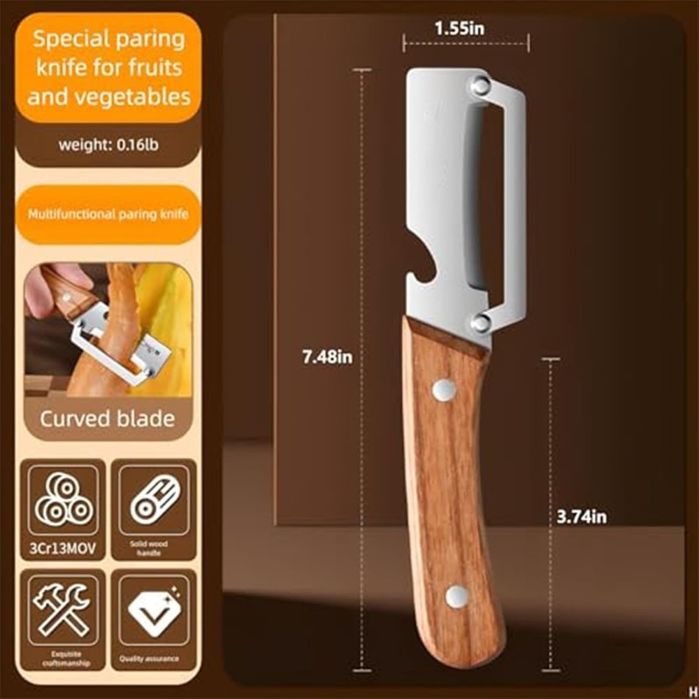 2 in 1 Multi-functional Vegetable Peeler for Kitchen Single Blade Tool Tool