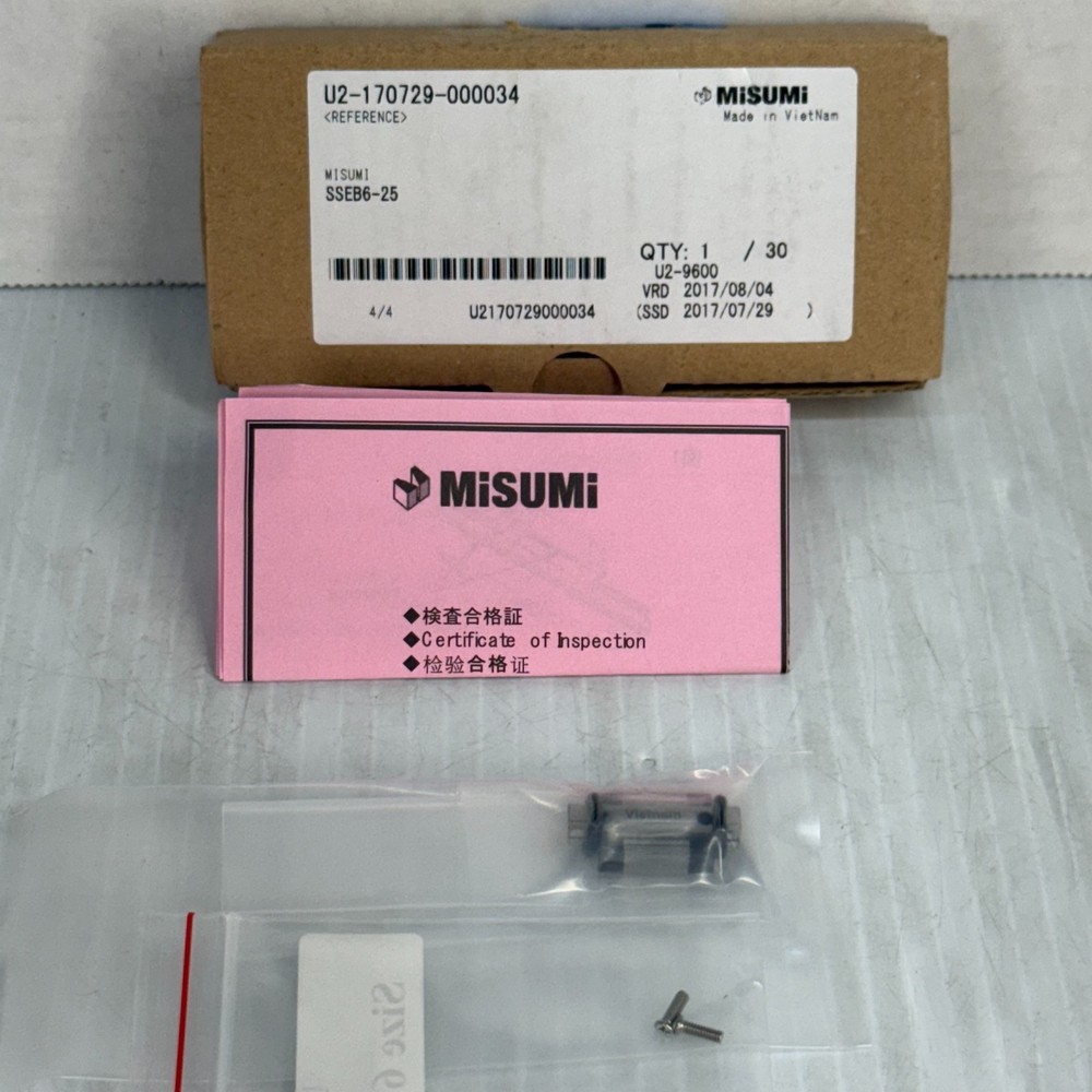 MISUMI SSEB6-25 Linear Guide Assembly Rail