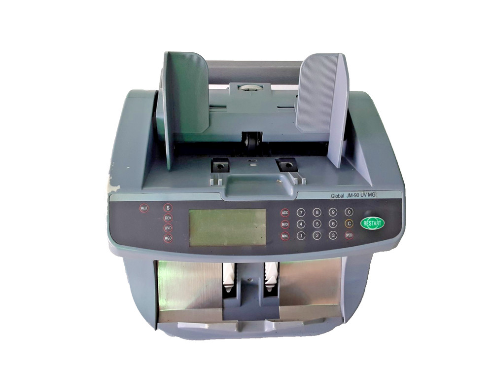 Ribao Global JM-90 Professional UV MG Sensor Currency Counting Machine -UNTESTED