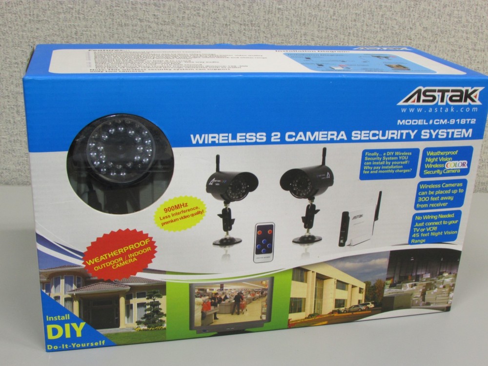 2/pics Wireless Cameras and Remote.