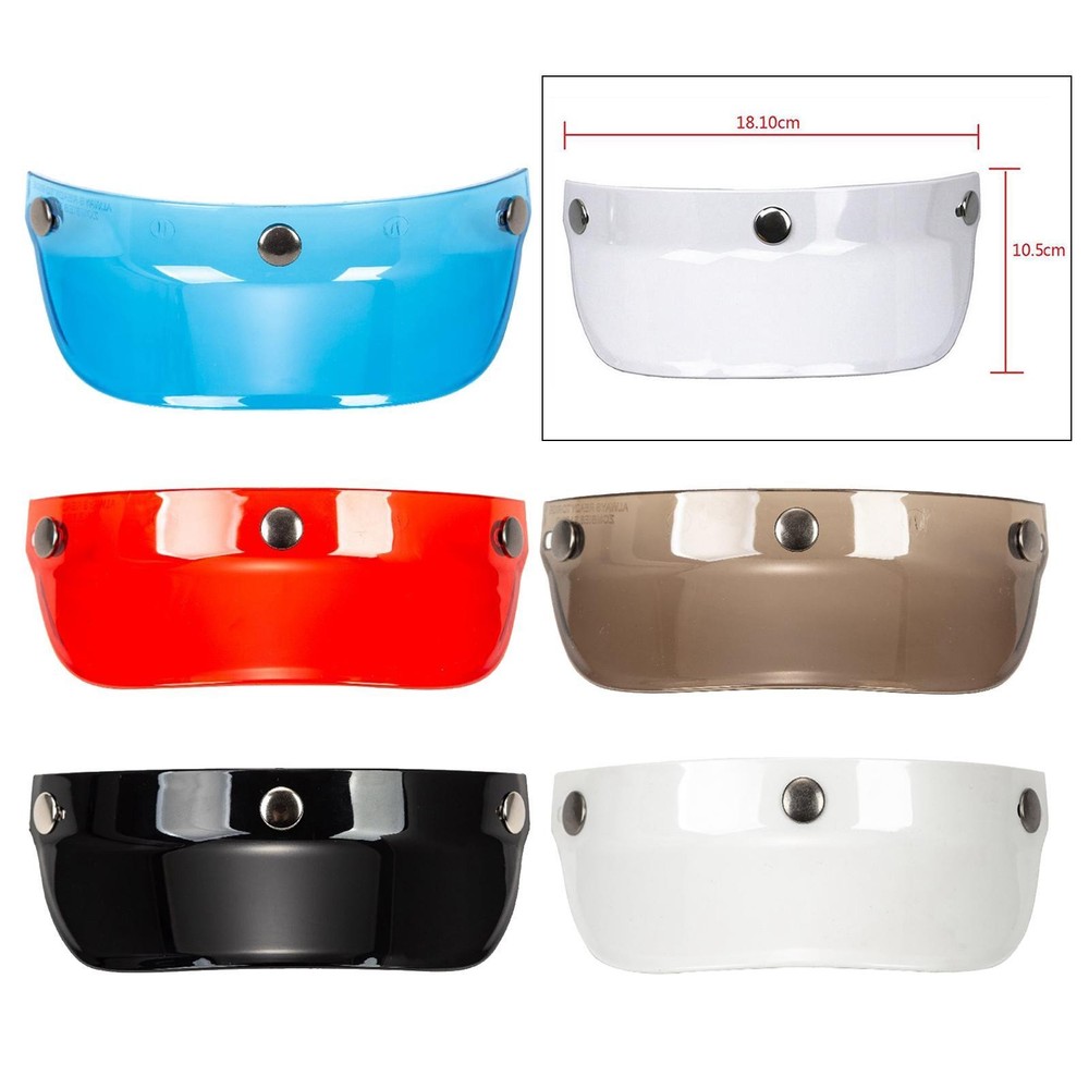s Helmet Peak Shield Open Face Retro Replacement for    UK
