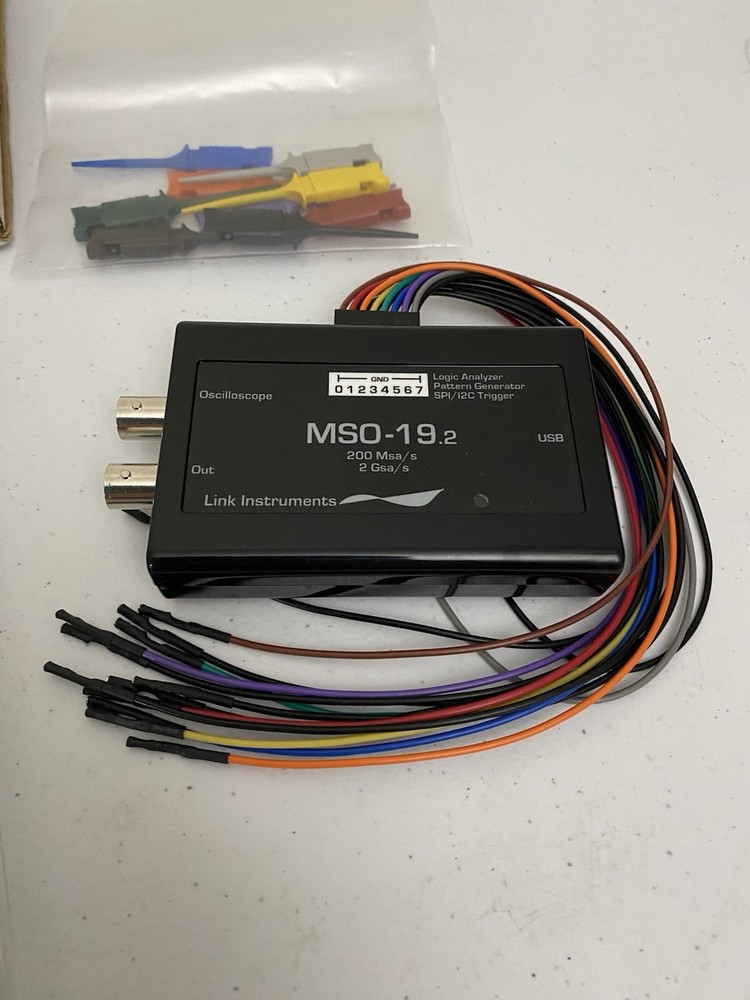 Link Instruments MSO-19 Kit Oscilloscope Logic Analyzer Pattern Generator