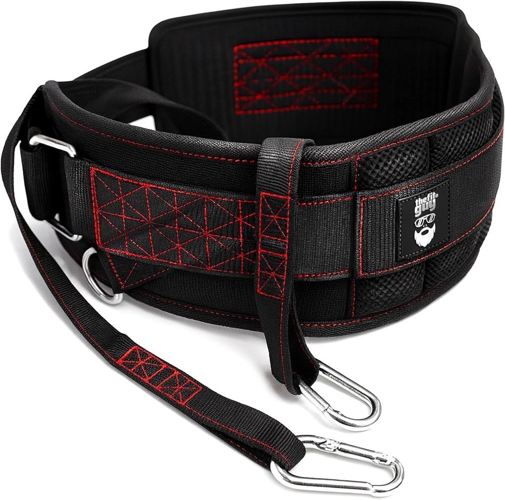 Ultimate Dip Belt | Secure Closure - No Sliding Down | Structured Back Suppor...