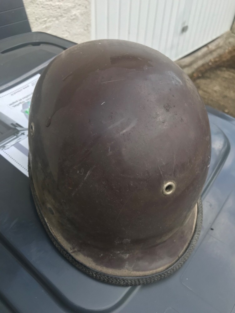 casque ancien de jockeys