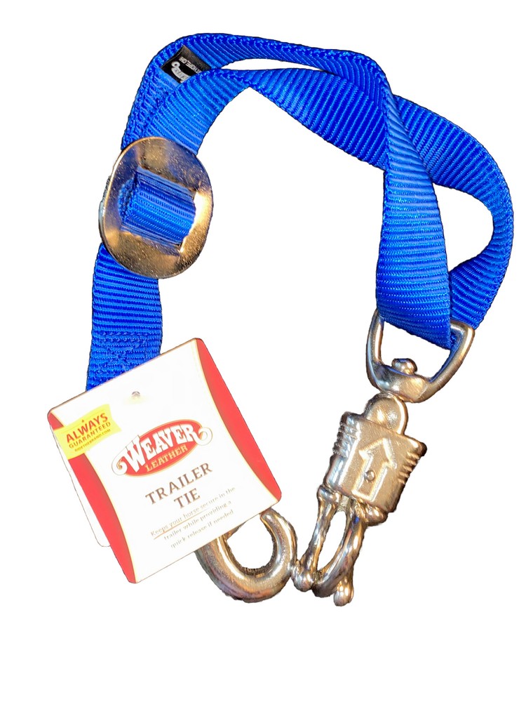 Weaver Leather- Trailer Tie- Blue-O5