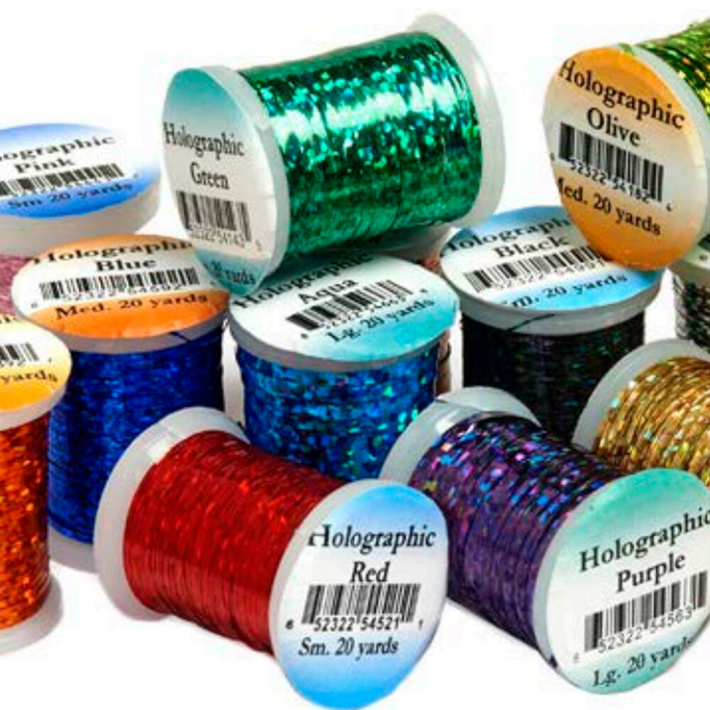 Holographic Tinsel - Fly Tying Material