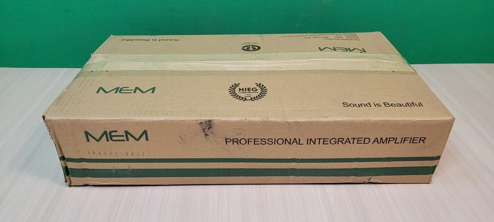 MEM MD120M Professional Integrated Amplifier Aiphone 120W