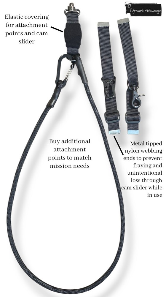 Dynamic Advantage PCC PDW Subgun QD socket, modular single point sling