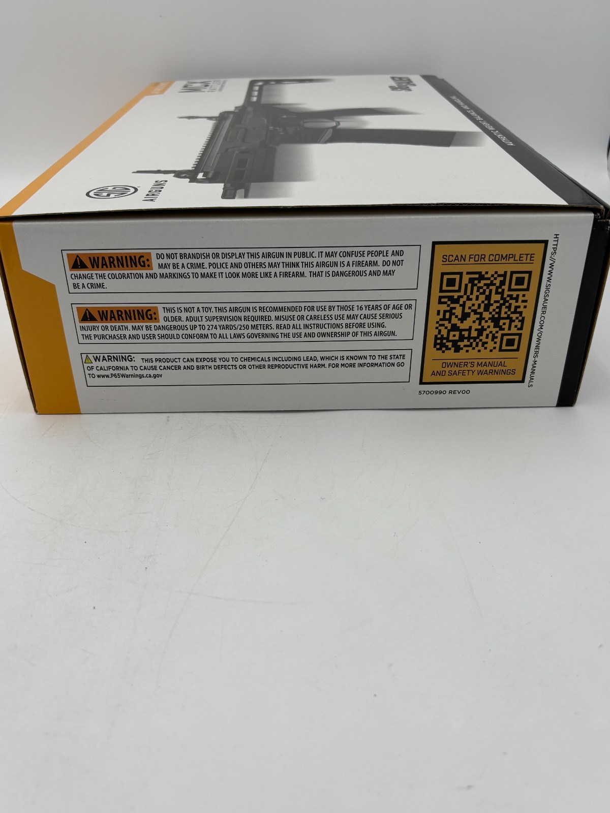 Sig Sauer CO2 MCX Rattler Air BB Rifle .177 Caliber 3 Round Full Auto Burst NEW!