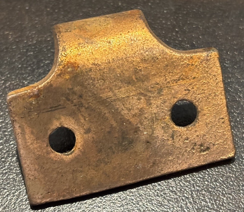 ANTIQUE OLD VINTAGE EASTLAKE SOLID COPPER WINDOW SASH PULL HANDLE