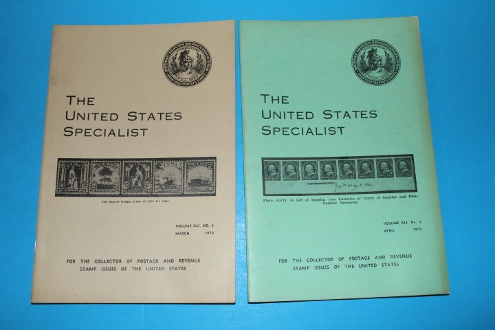 The United States Specialist Journal 1970 Full year BlueLakeStamps Timeless info