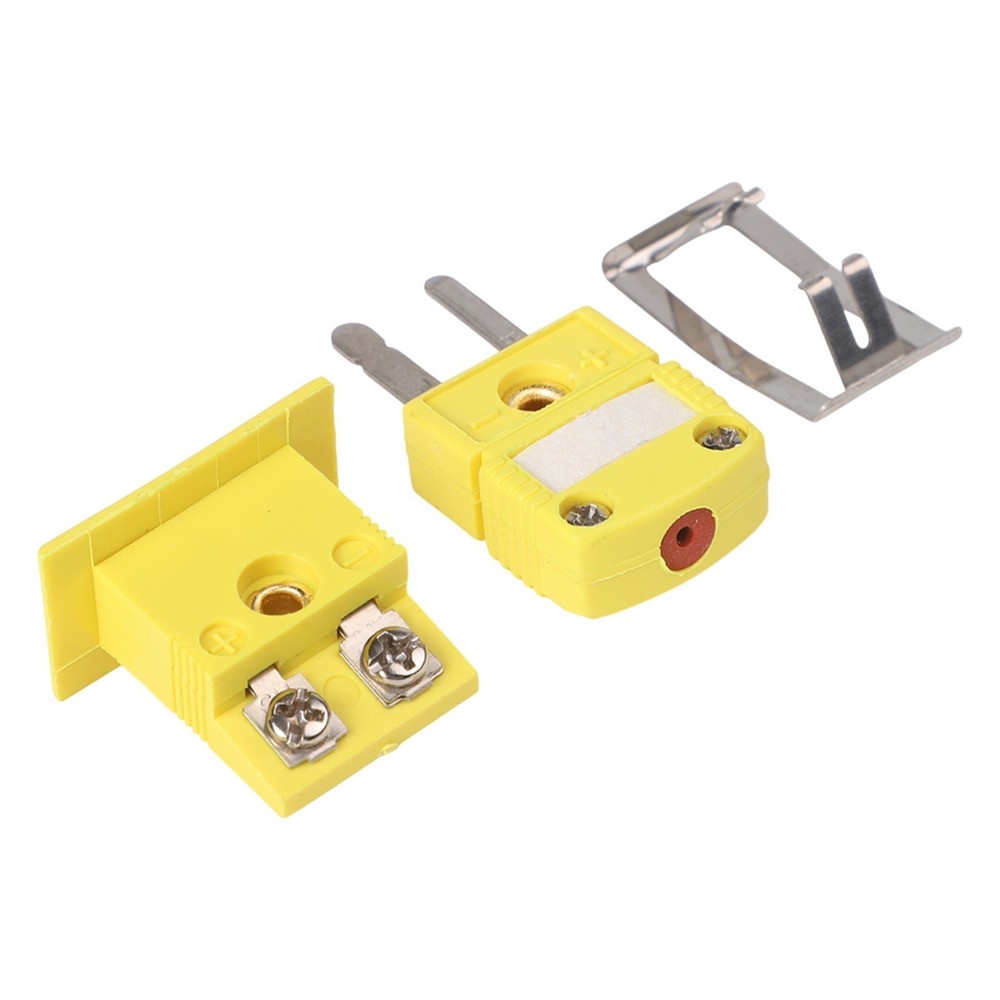 K Type Miniature Socket & Panel Mount Connector for Thermocouple Systems