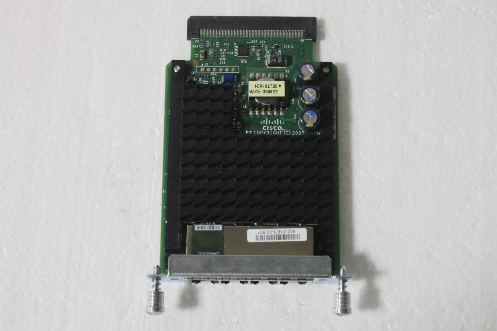 CISCO VIC3-4FXS/DID 4-PORT VOICE INTERFACE CARD - FXS AND DID